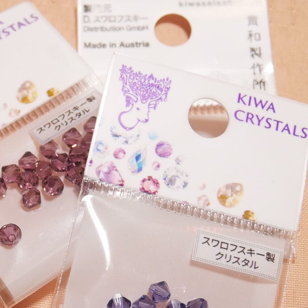 紫薔薇 パープルクリスタル ムラサキ ローズ レディース イヤリング