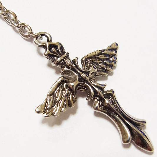 イヤーカフ シルバーカラー 剣 羽根 十字 パンク メンズ