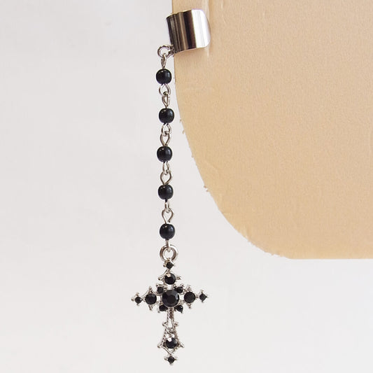 ゴシック クロス イヤーカフ(片耳タイプ)