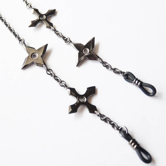 手裏剣 眼鏡鎖 グラスコード めがねチェーン