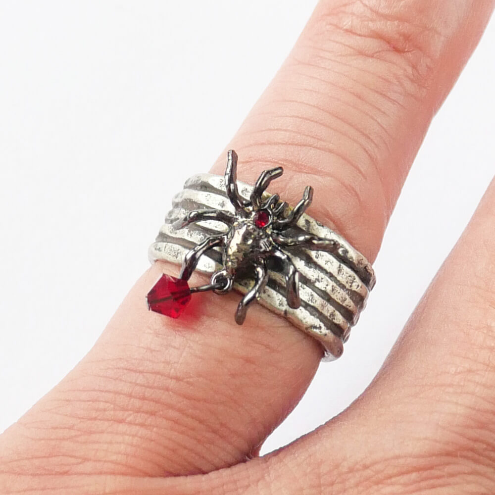 指輪 ハロウィン スパイダー リング 10号