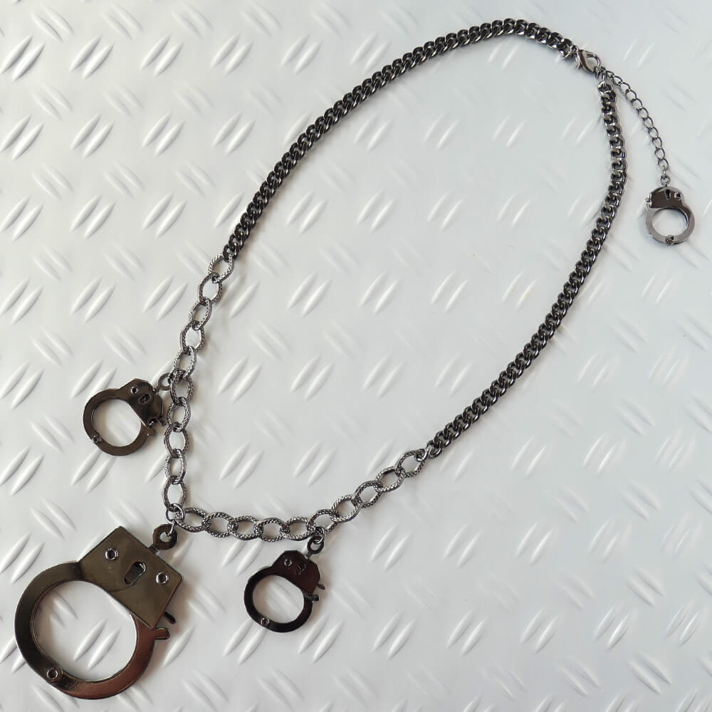 PUNK REMAKE BIG Handcuff Necklace