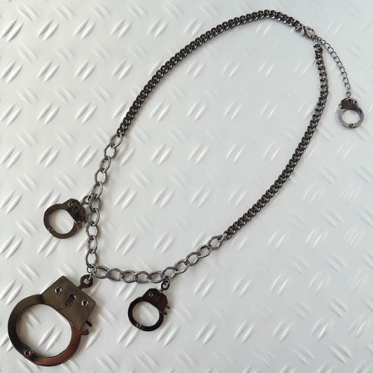 パンク リメイク BIG 手錠 ネックレス