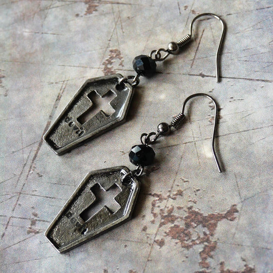 棺 棺桶 ヒツギ コフィン ピアス ゴスロリ