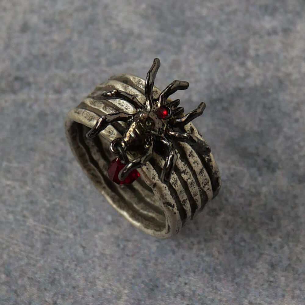 指輪 ハロウィン スパイダー リング 10号
