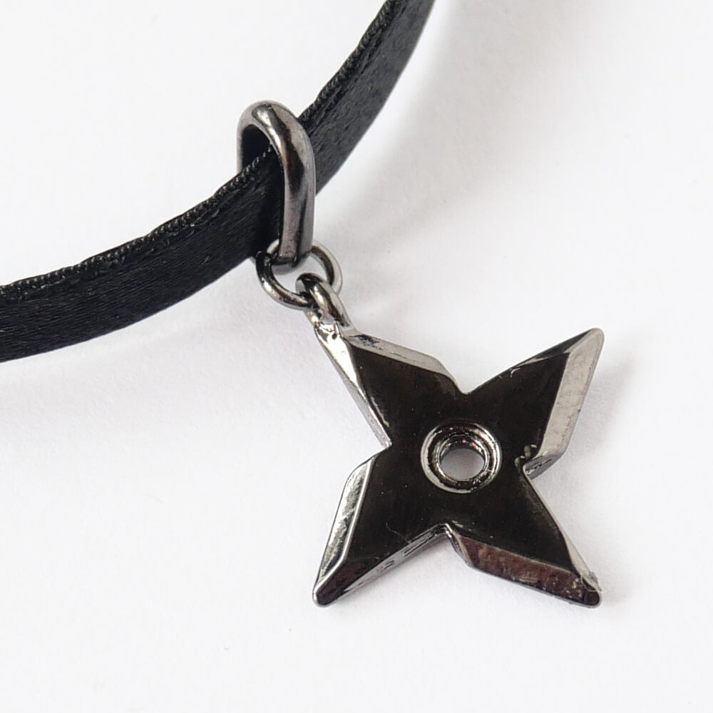 手裏剣 風車 サテン チョーカー 刀 剣 歴史